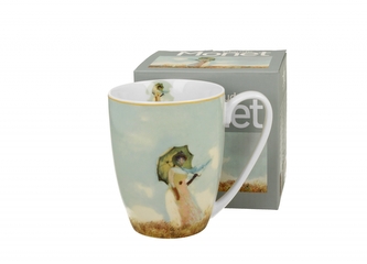 Porcelánový hrnek WOMAN WITH PARASOL, 360 ml