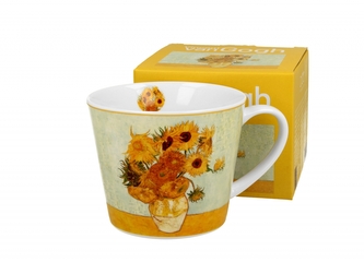 Porcelánový hrnek - SUNFLOWERS, 600 ml