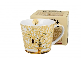 Porcelánový hrnek - TREE OF LIFE ECRU, 600 ml