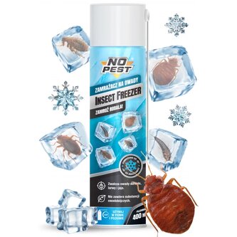 NO Pest Odstraňovač štěnic a vší z matrací a dětských hraček Insect Freezer No Pest® 400ml