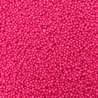 Cukrové perličky 2mm růžové 1kg - I LOVE CAKES