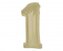 Balon foliowy Smart cyfra 1 matowa latte 92cm
