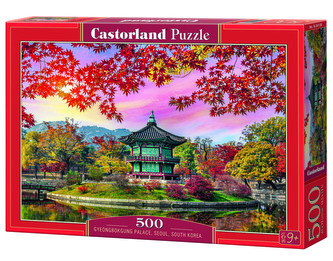 Puzzle 500 elementów. Pałac Gyeongbokgung.