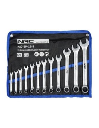 Sada klíčů NAC očkoploché 6-22 12 dílů