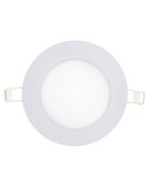 LED panel TRIXLINE TR 125 6W, kruhový vestavný 2700K
