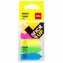 Zakładki indeksujące PP 43x12mm 5 kolorów DELI