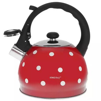 Varná konvice Kinghoff, 2l, červená