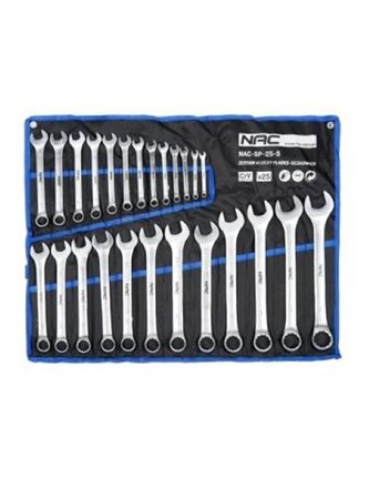 Sada klíčů NAC očkoploché 6-32 25dílů