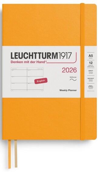 Weekly Planner 2026 Medium (A5) Rising Sun
