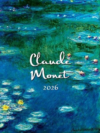 Kalendář 2026 Claude Monet, nástěnný, 42 x 56 cm