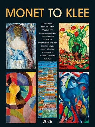 Monet to Klee 2026 - nástěnný kalendář