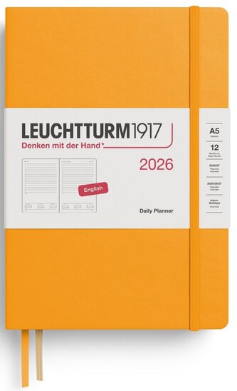 Daily Planner 2026 Medium (A5) Rising Sun