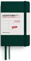 Weekly Planner 2026 Mini (A7) Forest Green
