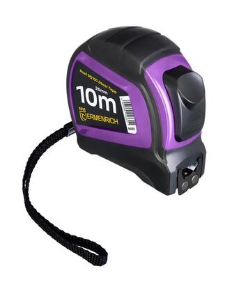 Svinovací metr Ermenrich Reel SQ100 - 10m, fialový