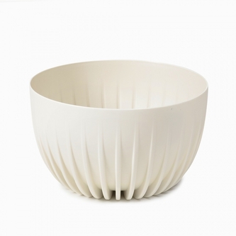 Plastová mísa Mira eco recycled 240 mm, béžová