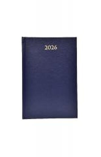 Terminarz 2026 dzienny A5 Divas granatowy