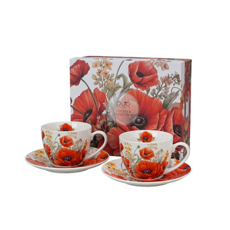 2 filiżanki ze spodkami MAKI