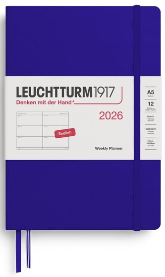 Weekly Planner 2026 Medium (A5) Ink