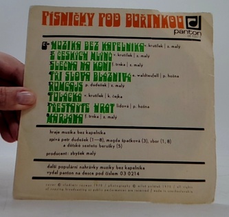 Písničky pod buřinkou - SP