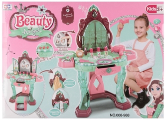 Toaletka na baterię z akcesoriami  MEGA CREATIVE 544675