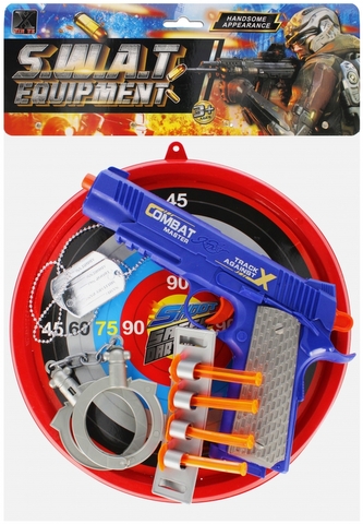 Zestaw policyjny z akcesoriami MEGA CREATIVE 526156