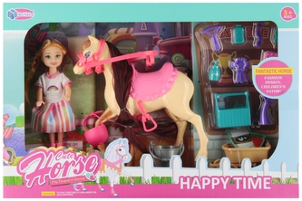 Lalka 15 cm z akcesoriami Konik MEGA CREATIVE 543690