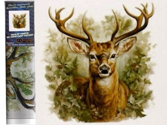 Diamantové malování 30x40cm  jelen