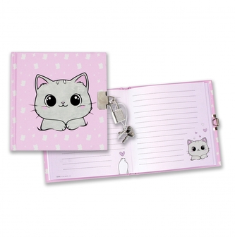 Pamiętnik zamykany Kitty Plush STARPAK 558504