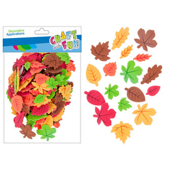 Ozdoba dekoracyjna filcowa samoprzylepna Liście CRAFT WITH FUN 463846