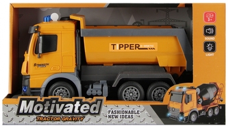 Auto ciężarowe na baterie Wywrotka MEGA CREATIVE 543866