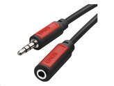 Kabel Jack 3,5mm - Jack 3,5mm zásuvka 5m stereo |  SM5105 EMOS