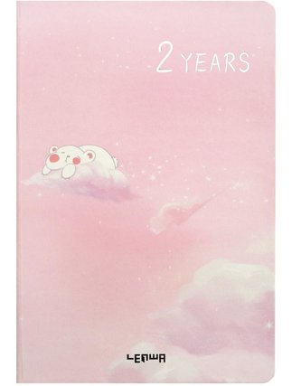 Planer wieloletni B6/128K Różowy