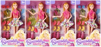 Lalka 29 cm z akcesoriami MEGA CREATIVE 523361