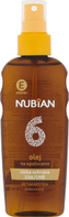 Nubian OF 6 Sprej olej na opalování s betakarotenem, 150 ml