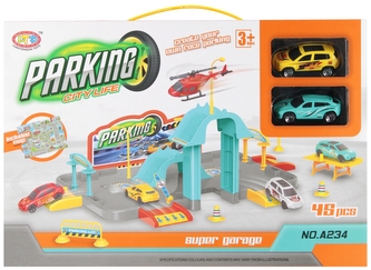Parking City z akcesoriami MEGA CREATIVE 545655