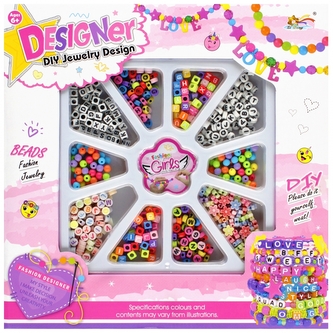 Zestaw koralików do nawlekania MEGA CREATIVE 531425