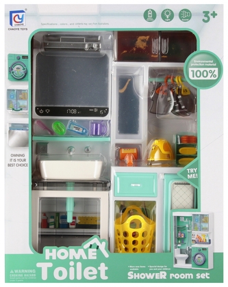 Meble dla lalek z akcesoriami łazienka MEGA CREATIVE 545653