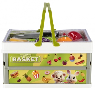 Zestaw kuchenny żywność w koszyku MEGA CREATIVE 543812