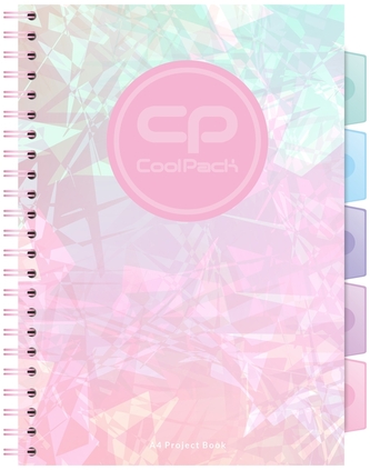 Kołonotes A4 PP Tie Dye Coolpack, Patio