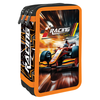 Penál plný - 3 patra, 43 kusů JUNIOR S8 - Racing Team
