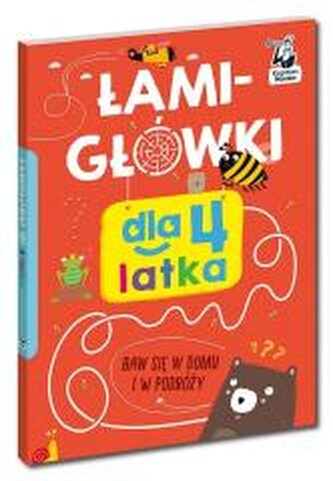 Kapitan Nauka. Łamigłówki dla 4-latka