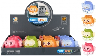 Zabawka dla dzieci Sówka 10cm MEGA CREATIVE 545700