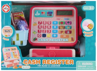 Kasa sklepowa na baterie z akcesoriami MEGA CREATIVE 544376