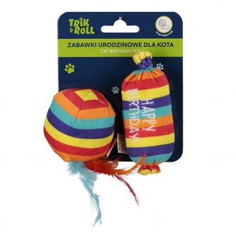 Zabawki urodzinowe dla kota TRIK&ROLL 560725 Zabawki urodzinowe dla kota TRIK&ROLL 560725