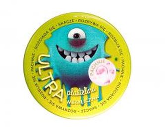 Ultra Plastelina Pachnąca metaliczna ciemnozielona