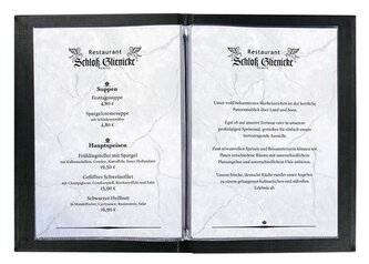 Desky na jídelní lístek, antracit, A5, PU plast, SIGEL SM207 Desky na jídelní lístek, antracit, A5, PU plast, SIGEL SM207