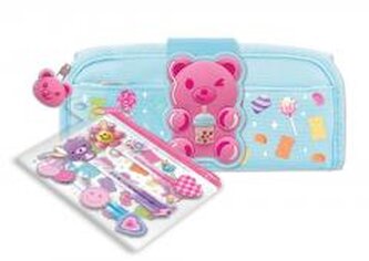 Piórnik + długopisy żelowe Miś