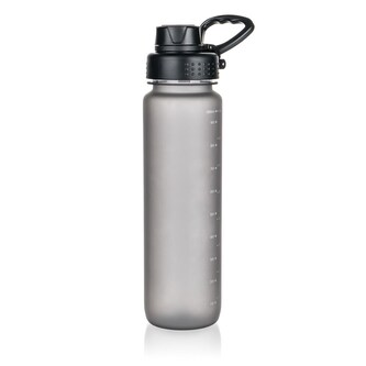 BANQUET Láhev plastová KIWU 1000 ml, šedá