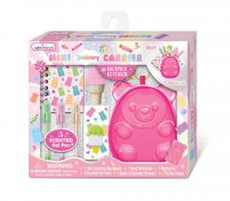 Zestaw miniaturek z mini-plecaczkiem Miś