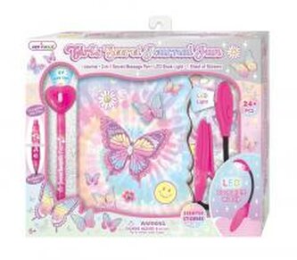 Pamiętnik z lampką i długopisem